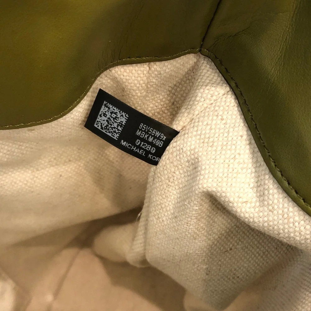 Michael Kors Olive Green Hobo Shoulder Bag